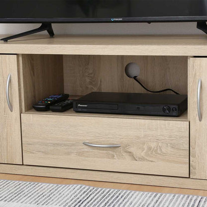 Largo Wide Low Board Oak 73405