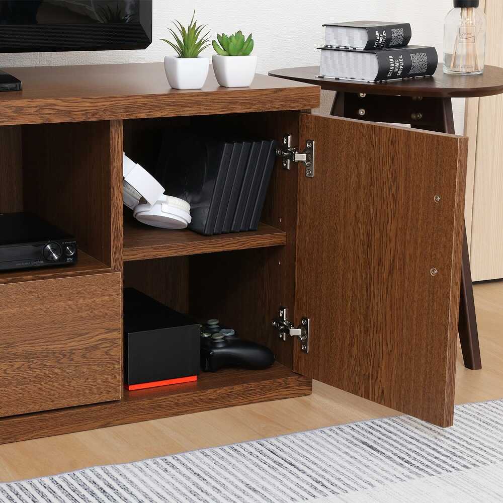 Largo Wide Low Board Oak BR 73409