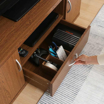 Largo Wide Low Board Oak BR 73409