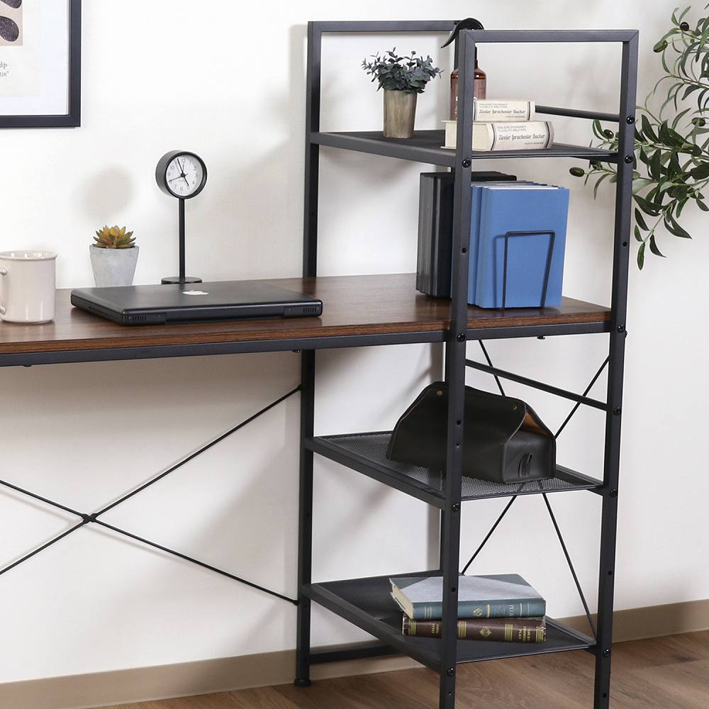 Desk with Left/Right Adjustable Rack Luka BR 73611