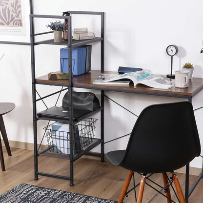 Desk with Left/Right Adjustable Rack Luka BR 73611