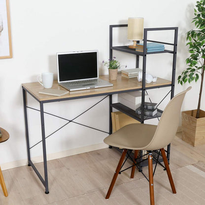 Desk with Left/Right Adjustable Rack Luka NA 73612