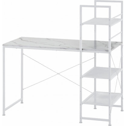 Desk with Left/Right Adjustable Rack Luka Stone 73613