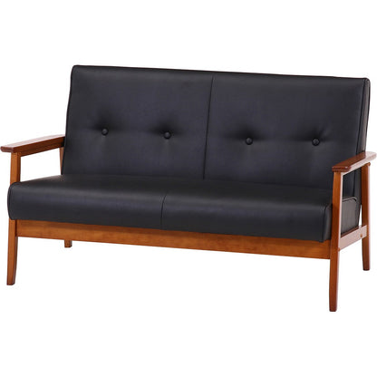 Bi-Cast PU Sofa Meat 2P DBR 73761