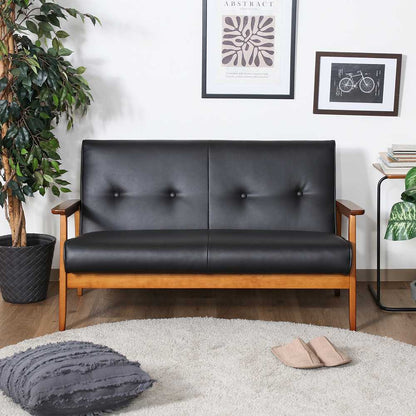 Bi-Cast PU Sofa Meat 2P DBR 73761