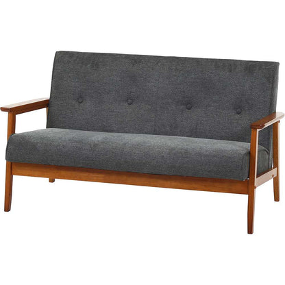 Thick Fabric Sofa Meat 2P GY 73763