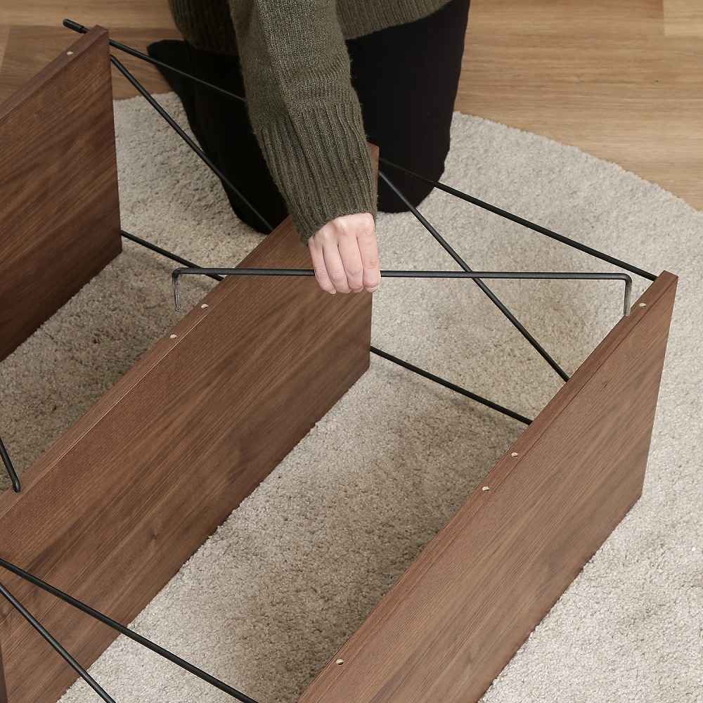 EZBO Wire Rack 3-Tier 60 Width MBR 77541
