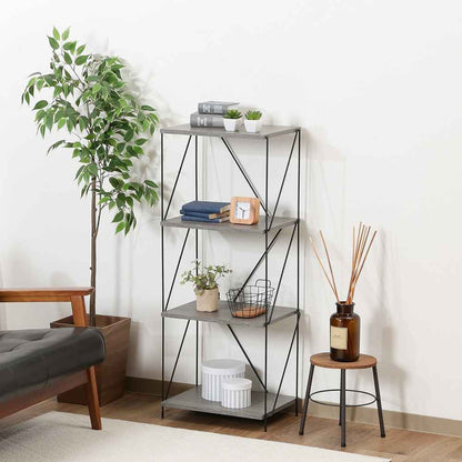 EZBO Wire Rack 4-Tier 40 Width GY 77552