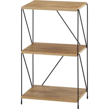 EZBO Wire Rack 3-Tier 40 Width OAK NA 77560