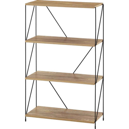 EZBO Wire Rack 4-Tier 60 Width OAK NA 77563