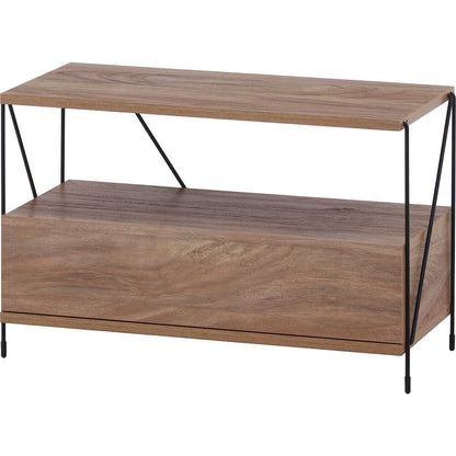 EZBO Wire TV Rack OAK NA 77570