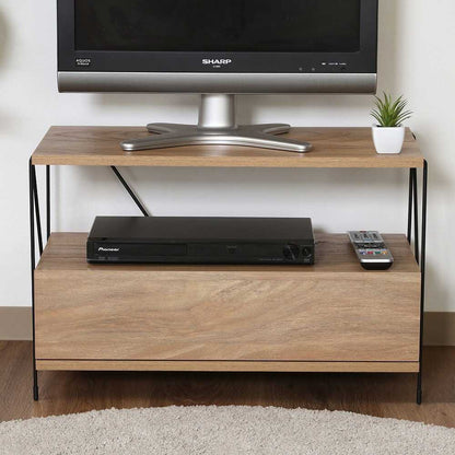 EZBO Wire TV Rack OAK NA 77570