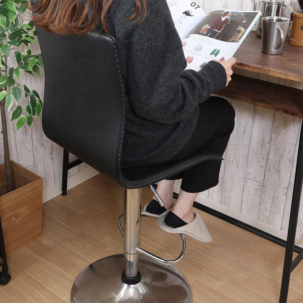 Counter Chair Style High H1012BK 78223