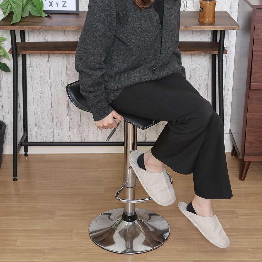 Counter Chair Style Low H1007BK 78225