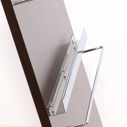 Wood Magazine Rack Decor 3-Tier Wide 82308