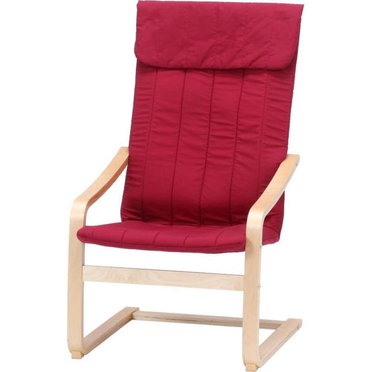 Relax Chair Slim Wine Red 84293