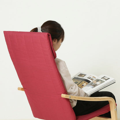 Relax Chair Slim Wine Red 84293