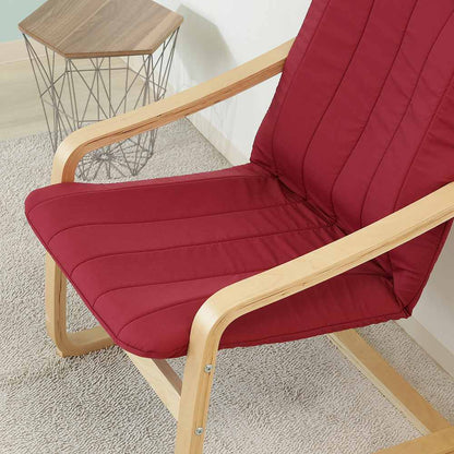 Relax Chair Slim Wine Red 84293