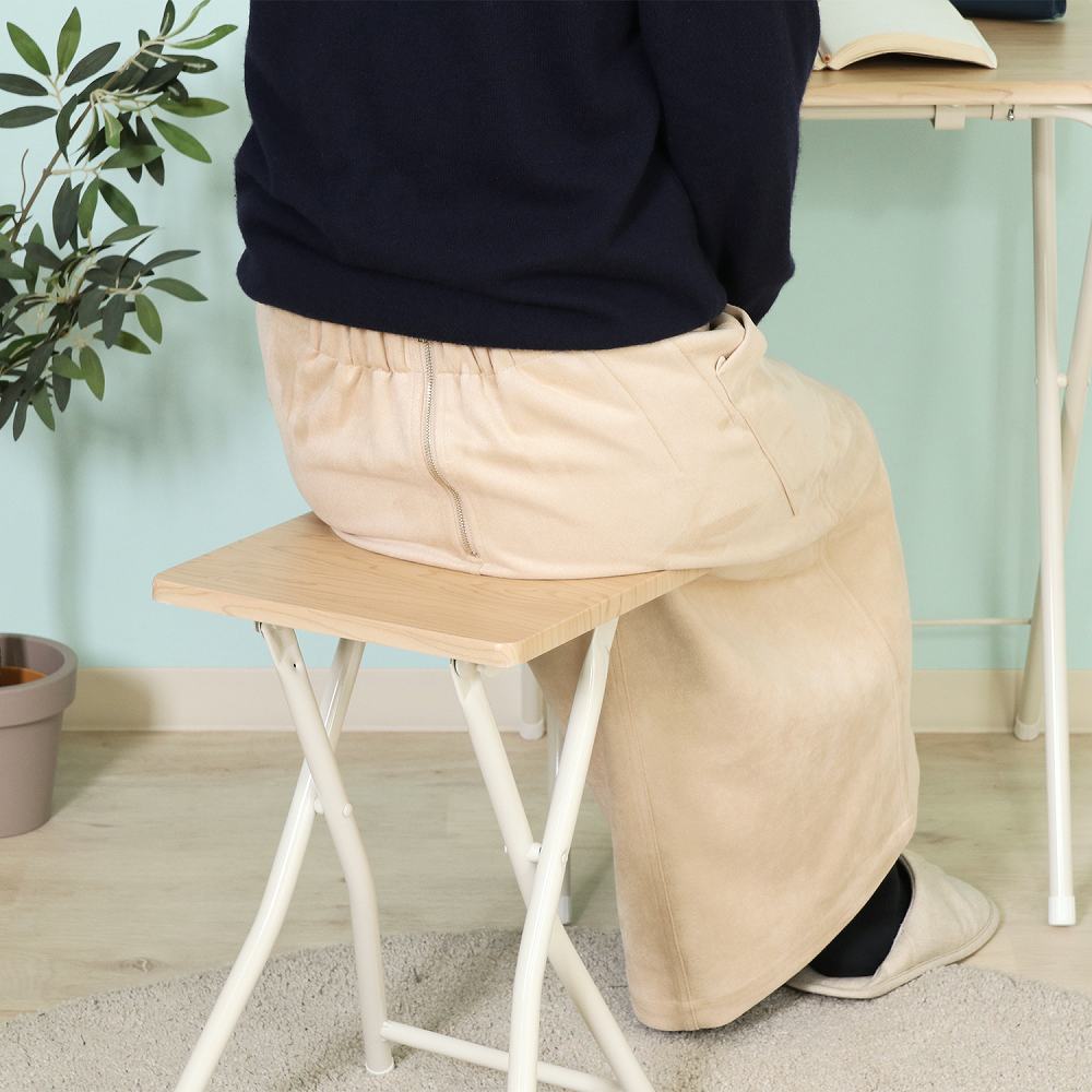 Compact Table and Chair Set Natural 85408