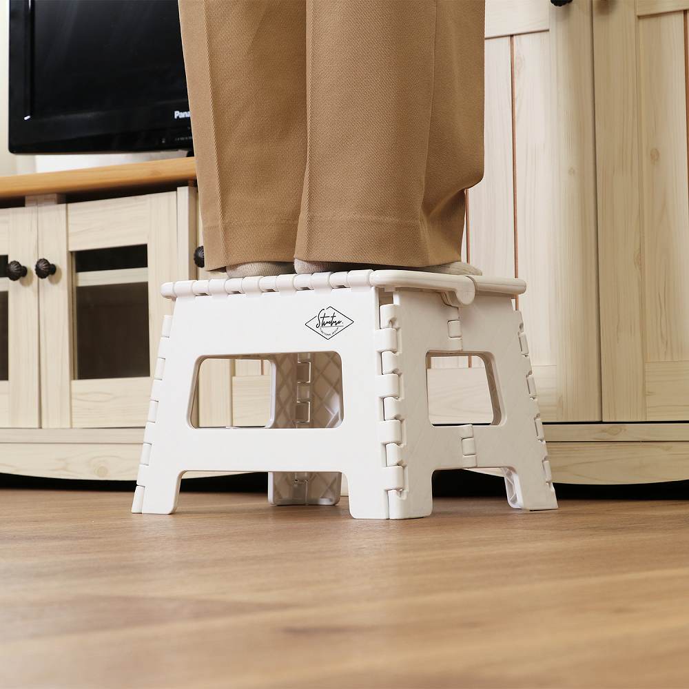 Folding Step Stool H22cm WH 86872