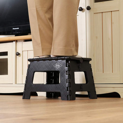 Folding Step Stool H22cm BK 86874
