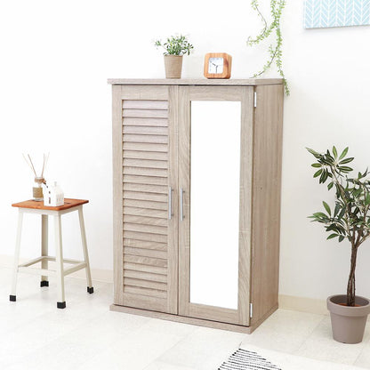 Louver & Mirror Shoe Box 60 Width White 86191