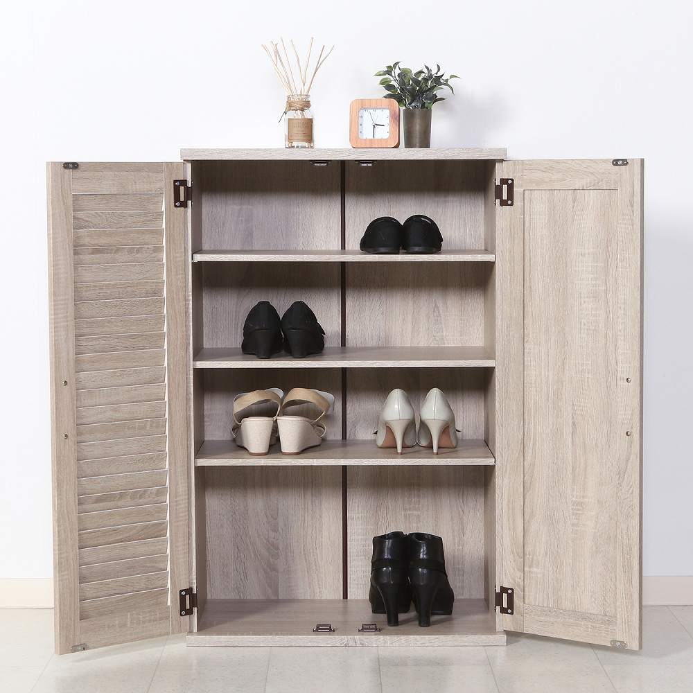 Louver & Mirror Shoe Box 60 Width White 86191