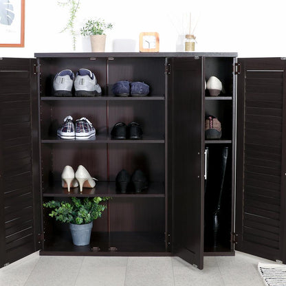 Louver & Mirror Shoe Box 90 Width Brown 86192
