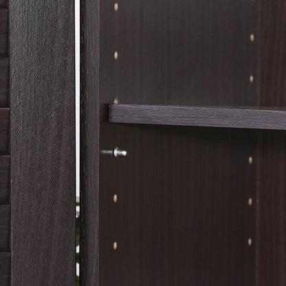 Louver & Mirror Shoe Box 90 Width Brown 86192