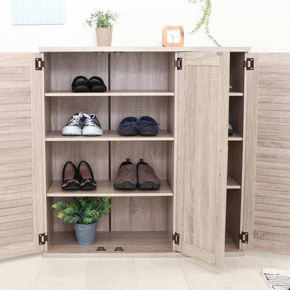Louver & Mirror Shoe Box 90 Width White 86193