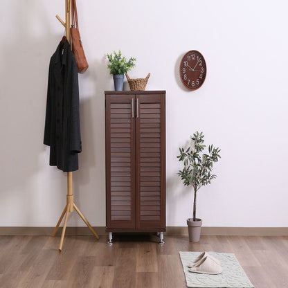 Louver Shoe Box Brown 90482