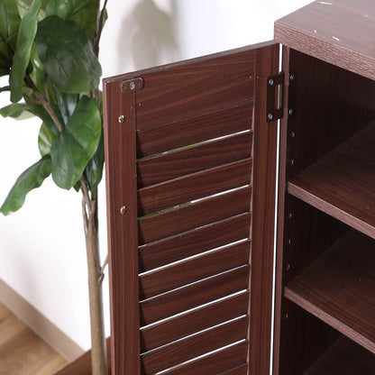 Louver Shoe Box Brown 90482
