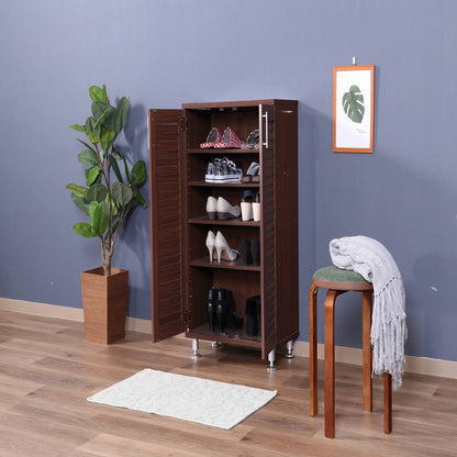 Louver Shoe Box Brown 90482