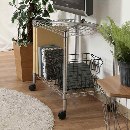 Metal TV Rack 2-Tier MTV-2CR 91783