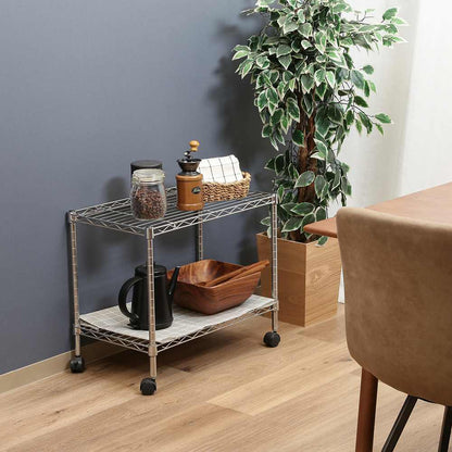 Metal TV Rack 2-Tier MTV-2CR 91783