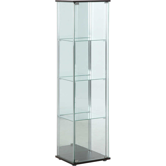 Glass Collection Case 4-Tier (With Back Mirror) 96046
