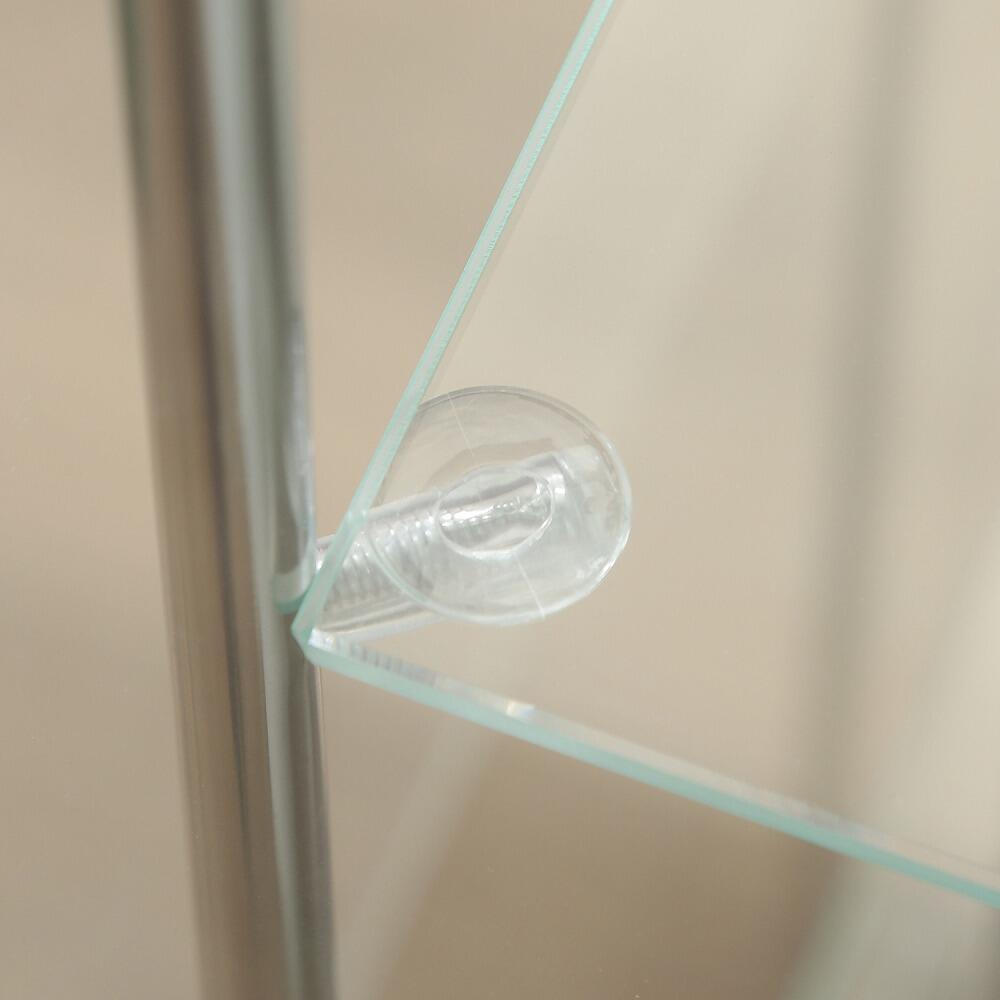 Glass Display Case 4-Tier (With Back Mirror) 96046