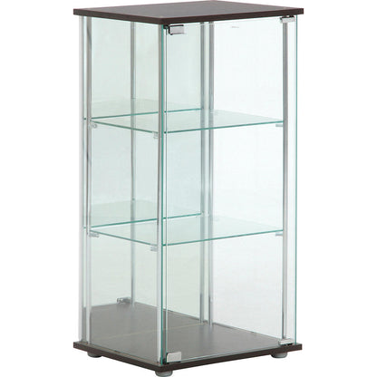 Glass Display Case 3-Tier (With Back Mirror) 96048