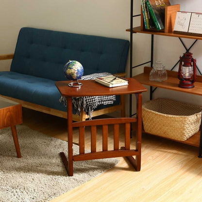 Norn Side Table with Magazine Rack