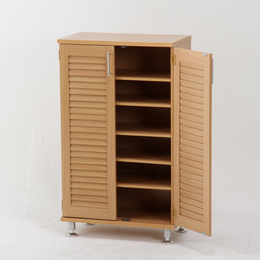 Louver Shoe Box Natural 96563