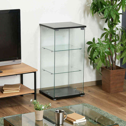 Glass Collection Case (Clear) 3-Tier 98881