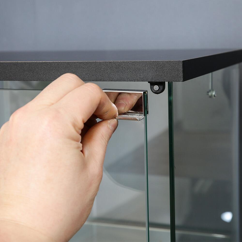 Glass Collection Case (Clear) 3-Tier 98881