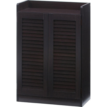 Louver Shoe Box (Open Top) Brown 98993