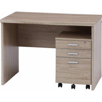 Desk Set of 2 White Oak 99256
