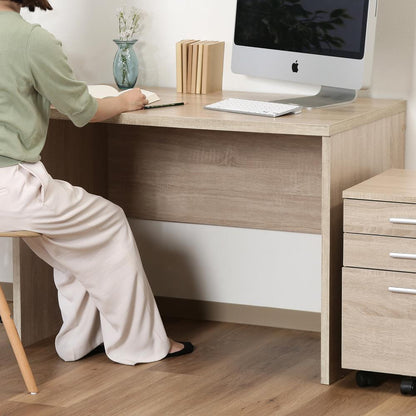 Desk Set of 2 White Oak 99256
