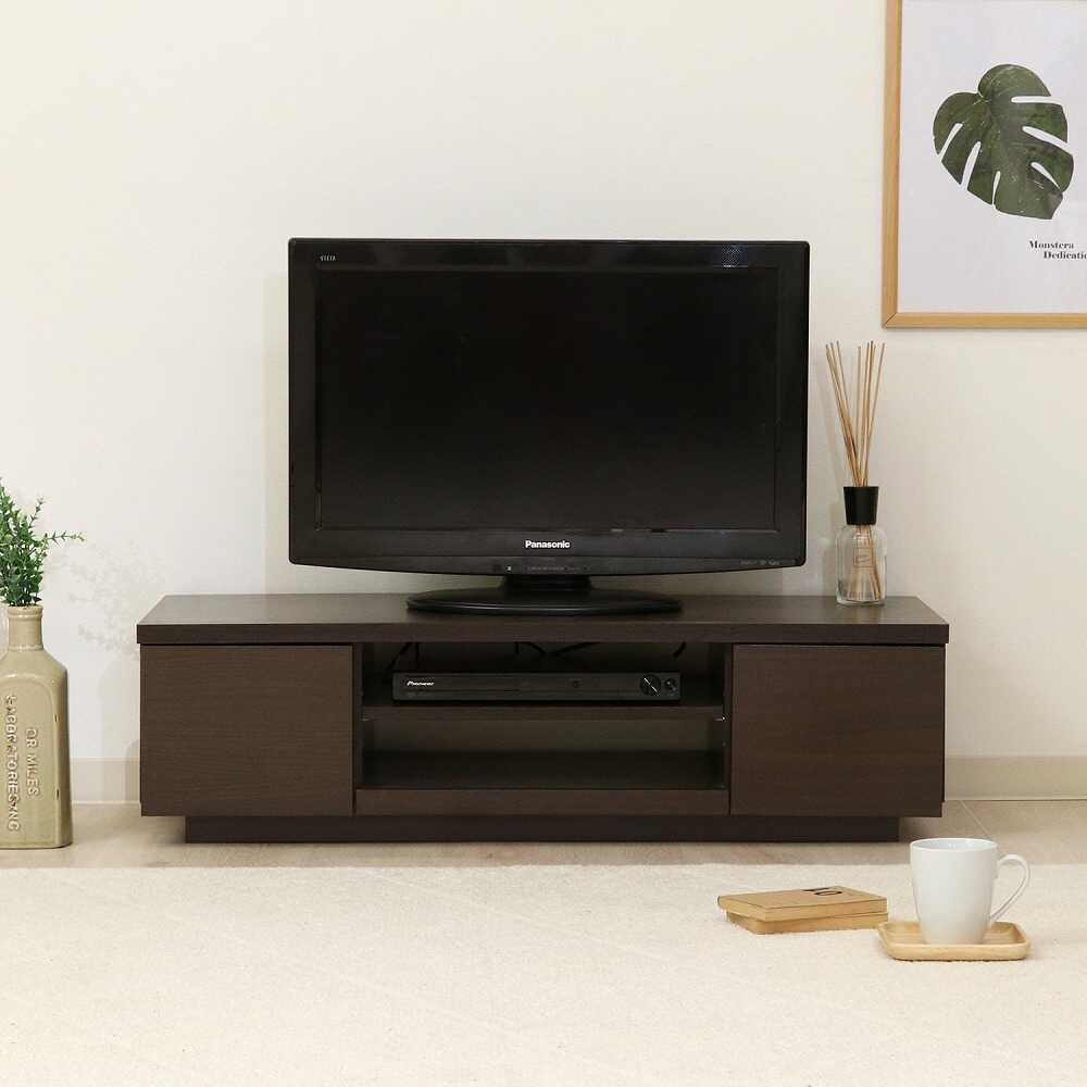 TV Board 100 Width Brown 99263