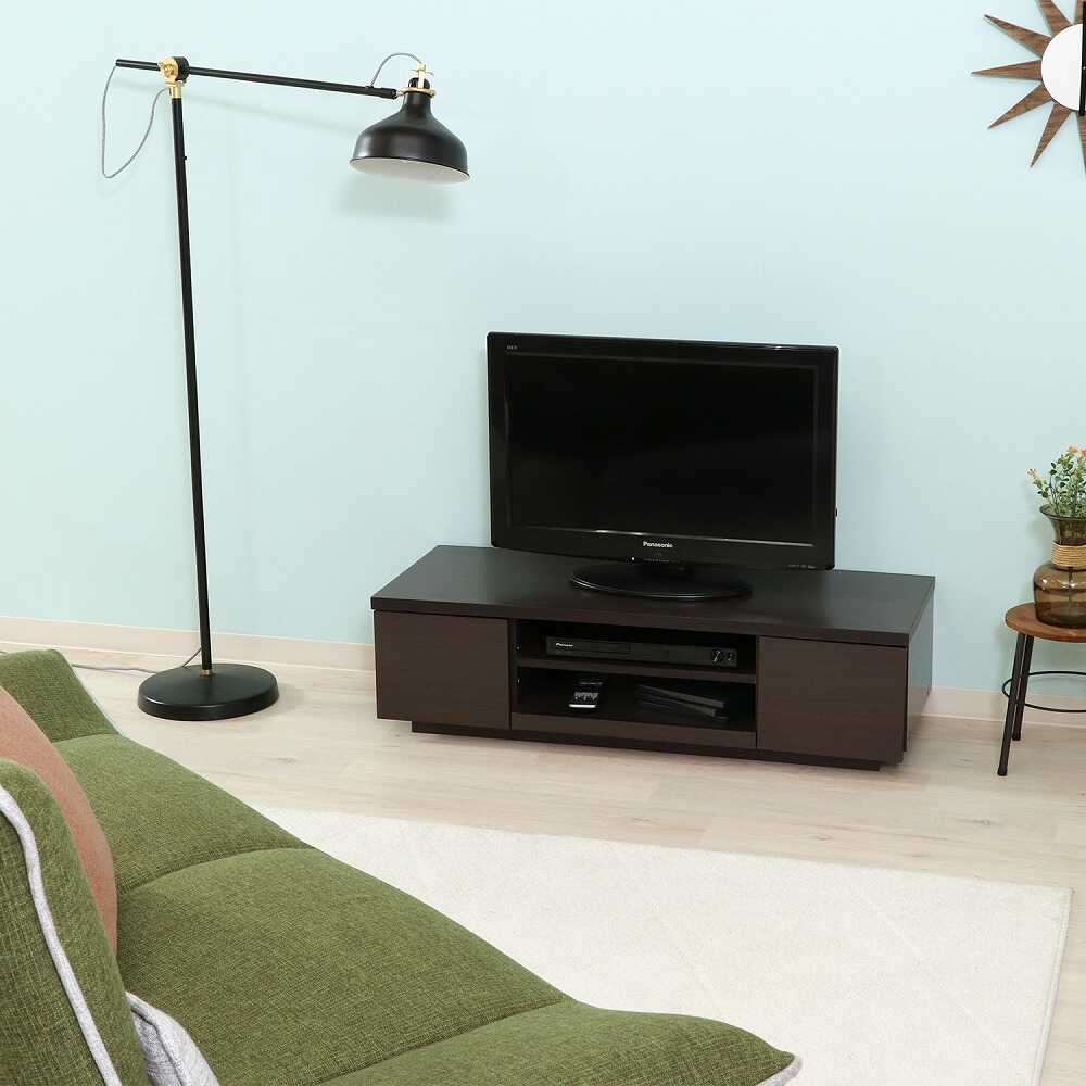 TV Board 100 Width Brown 99263