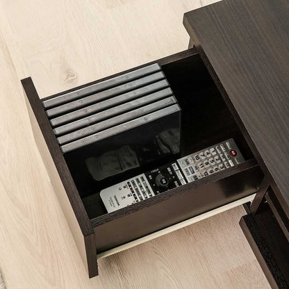 TV Board 100 Width Brown 99263