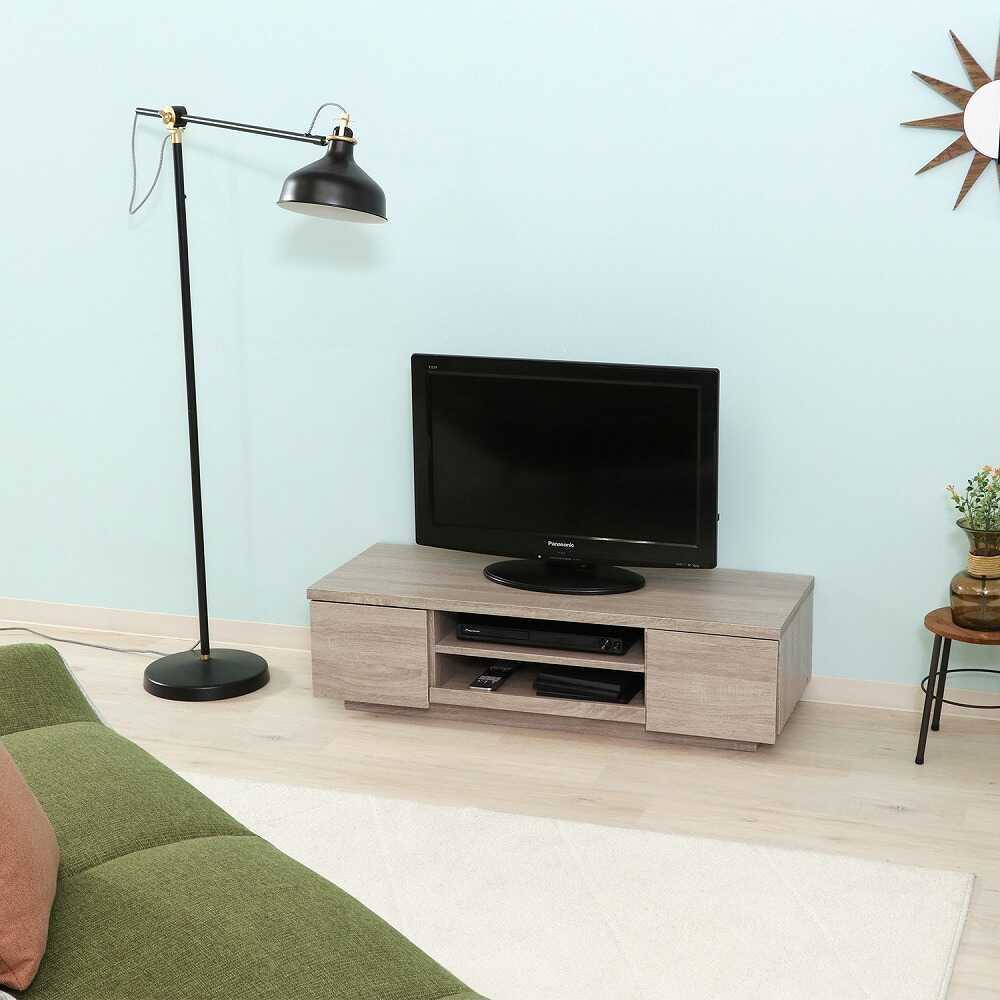 TV Board 100 Width White Oak 99264