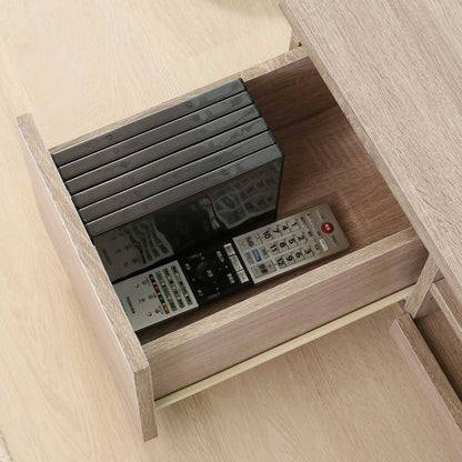 TV Board 100 Width White Oak 99264